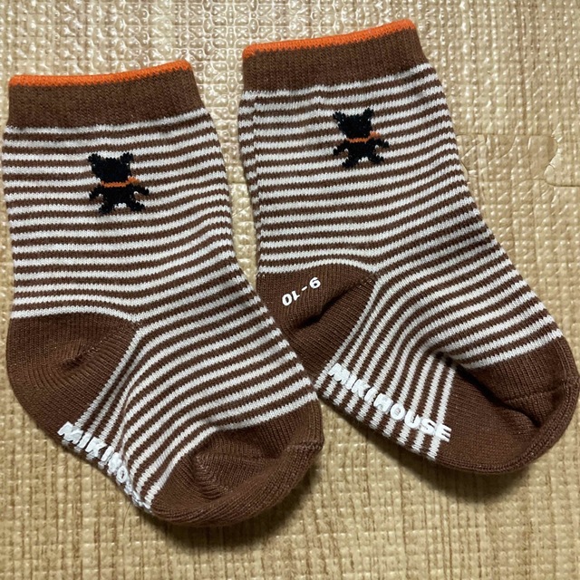 mikihouse(ミキハウス)の【美品】MIKIHOUSE 靴下9〜10cm キッズ/ベビー/マタニティのこども用ファッション小物(靴下/タイツ)の商品写真