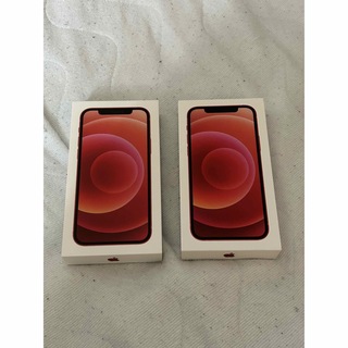 アップル(Apple)のiPhone12 空箱 レッド 赤 2つセット(その他)