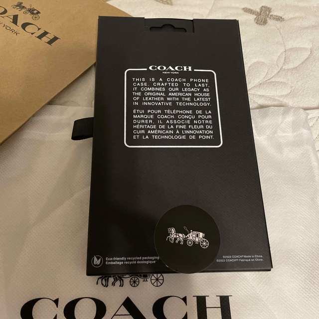 COACH(コーチ)のCOACH コーチ iPhone 14 PRO ケース【新品】 スマホ/家電/カメラのスマホアクセサリー(iPhoneケース)の商品写真