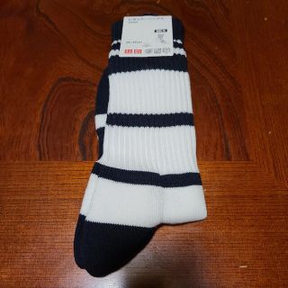 ユニクロ(UNIQLO)の○メンズ レギュラーソックス　靴下　ユニクロ 00White 25～27㎝①(ソックス)