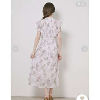 ♡MASH STORE限定　タックプリントワンピース♡