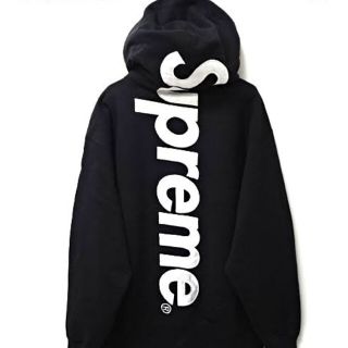 【美品】正規品Supreme パーカー バックプリント 高級 クリーニング済