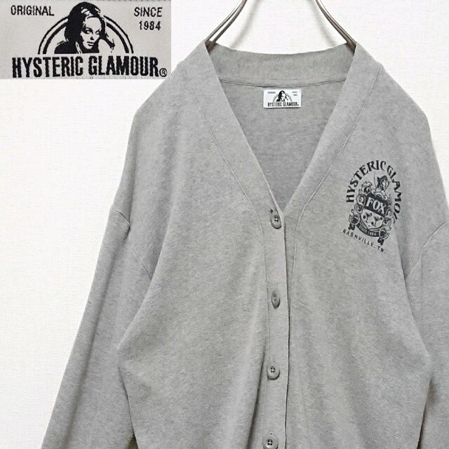 HYSTERIC GLAMOUR(ヒステリックグラマー)の【匿名配送 送料無料】ヒステリックグラマー ヒスガール ロゴ カーディガン メンズのトップス(カーディガン)の商品写真