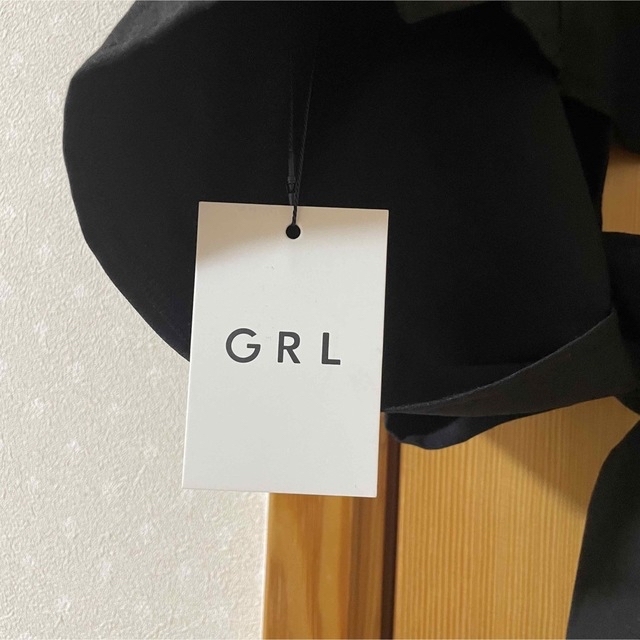 GRL(グレイル)の新品 GRL 2Wayウエストリボンカシュクールトップス[ac1903] レディースのトップス(Tシャツ(半袖/袖なし))の商品写真