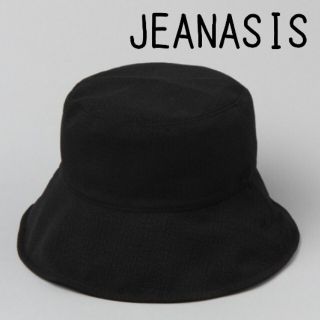 ジーナシス(JEANASIS)のJEANASIS ジーナシス リバーシブル バケット ハット 黒(ハット)