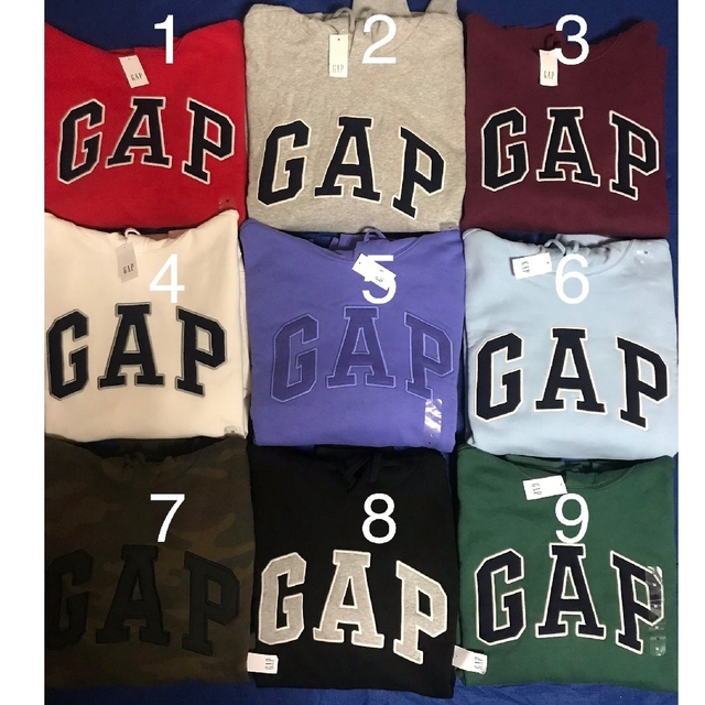 GAP - 【新品未使用タグ付き正規品 4枚セット】GAPパーカーの通販 by