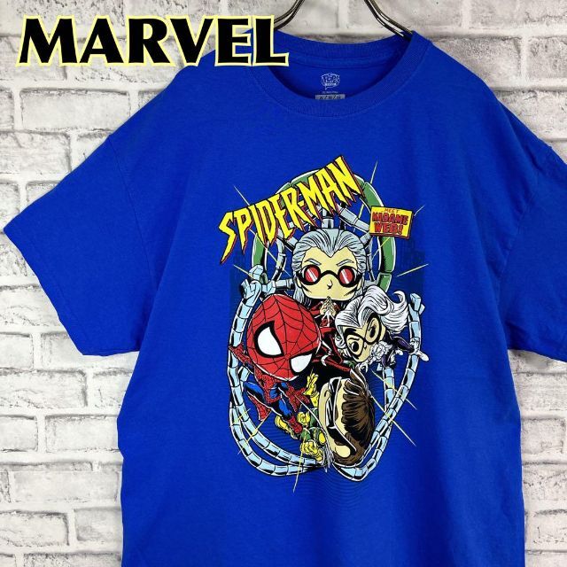 MARVEL(マーベル)のMARVEL マーベル スパイダーマン POP! キャラ Tシャツ 半袖 輸入品 メンズのトップス(Tシャツ/カットソー(半袖/袖なし))の商品写真