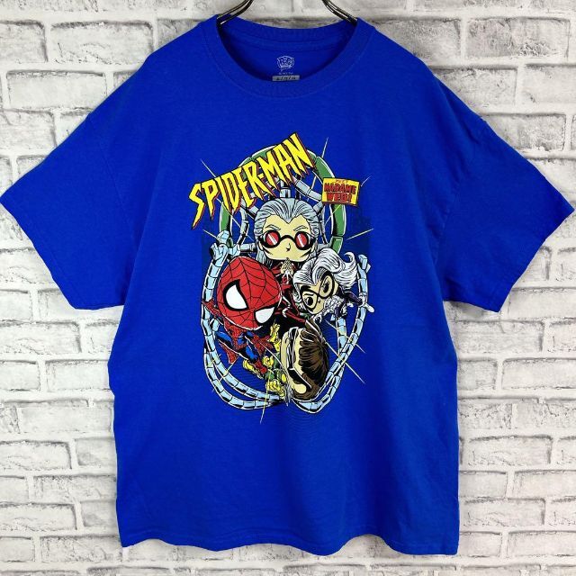 MARVEL(マーベル)のMARVEL マーベル スパイダーマン POP! キャラ Tシャツ 半袖 輸入品 メンズのトップス(Tシャツ/カットソー(半袖/袖なし))の商品写真