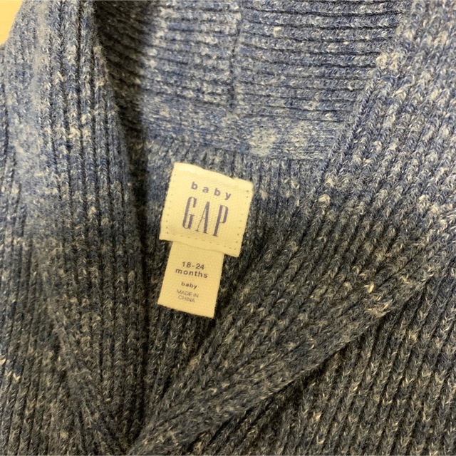 babyGAP(ベビーギャップ)のベビーギャップ カーディガン キッズ/ベビー/マタニティのキッズ服男の子用(90cm~)(カーディガン)の商品写真