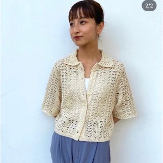 TODAYFUL - TODAYFUL レースニットシャツの通販 by mana's shop