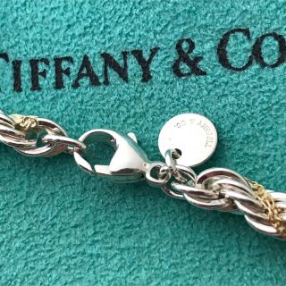 Tiffany & Co. - Tiffany 大ぶりスクリュー925 750ネックレス 美品の