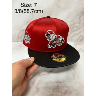 ニューエラー(NEW ERA)のNewera 59fifty シンシナティレッズ リバーフロントスタジアム(キャップ)