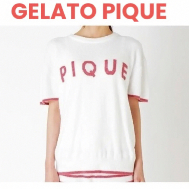 【新品】gelato pique スムーズィージャガードトップス