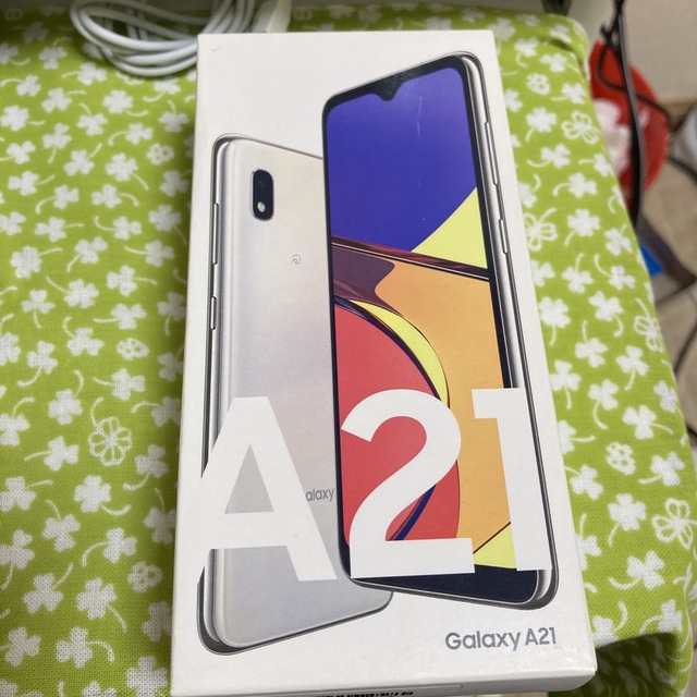 UQモバイル Galaxy A21 SCV49 ホワイトGalaxyA21有効画素数