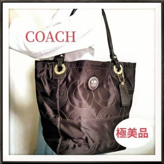 コーチ(COACH)の✨美品✨COACHショルダーバッグトートバッグ14276(ショルダーバッグ)