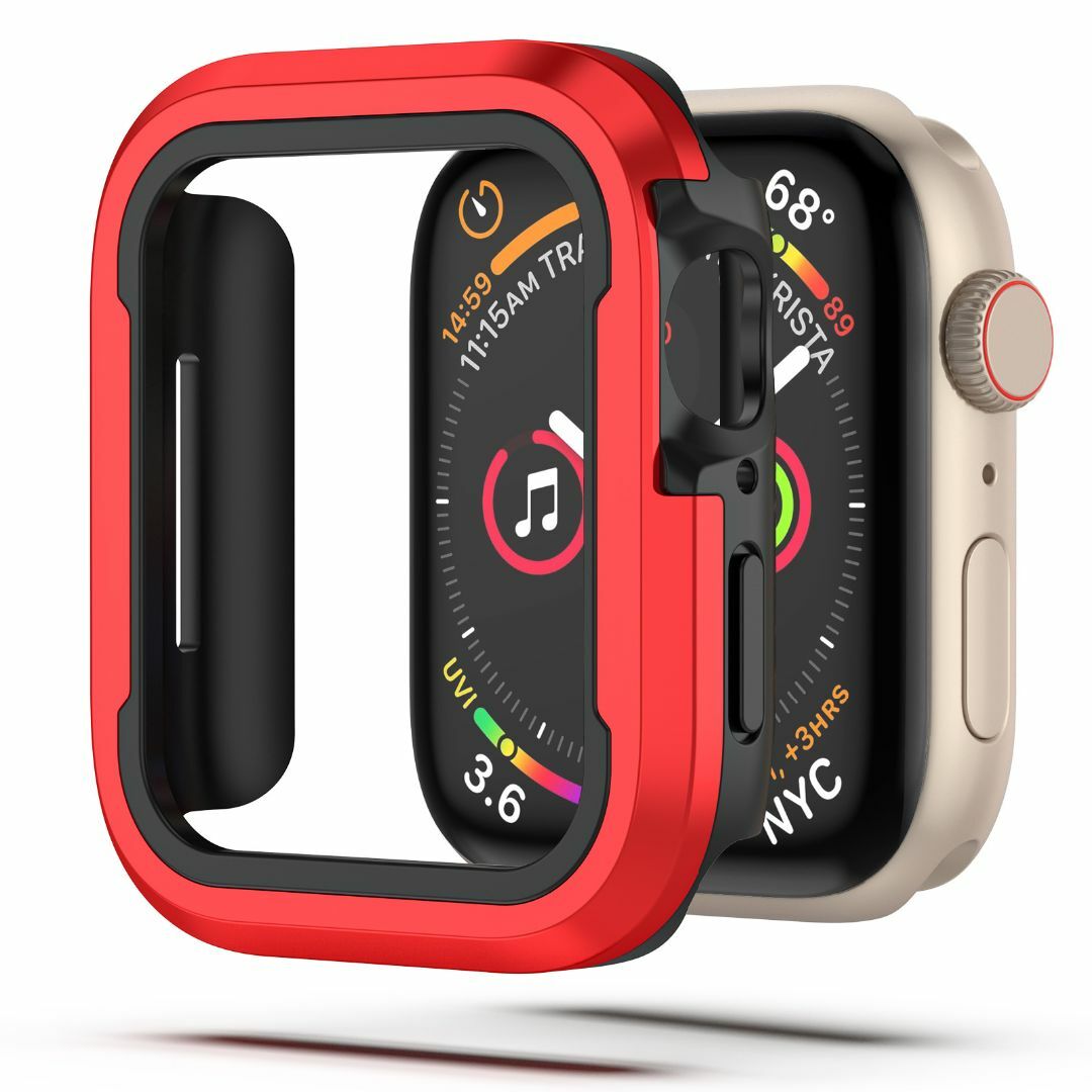 apple Watch カバー 40mm アップルウォッチ ケース 赤 40mm メンズの時計(その他)の商品写真