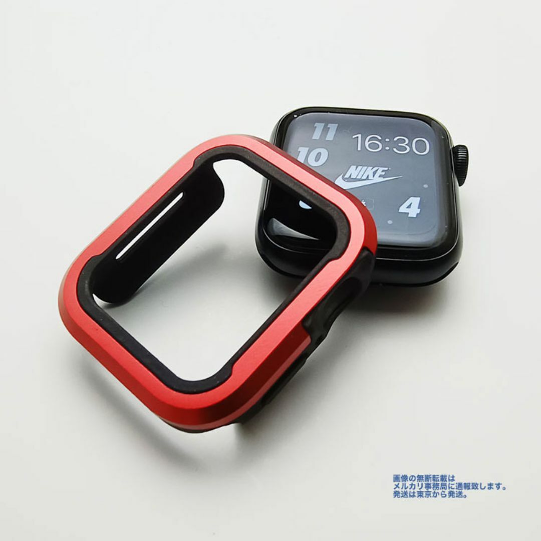 apple Watch カバー 40mm アップルウォッチ ケース 赤 40mm メンズの時計(その他)の商品写真