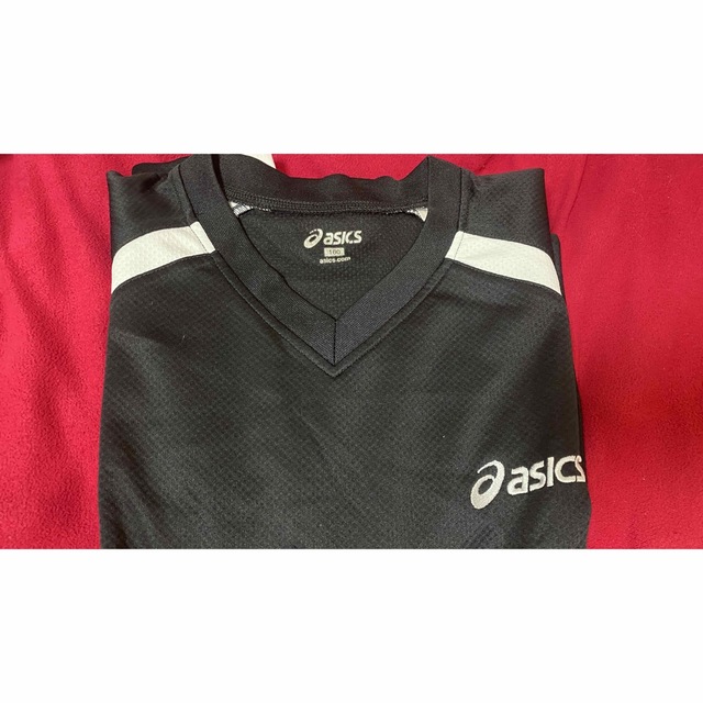 asics(アシックス)のasics 半袖160 キッズ/ベビー/マタニティのキッズ服男の子用(90cm~)(Tシャツ/カットソー)の商品写真