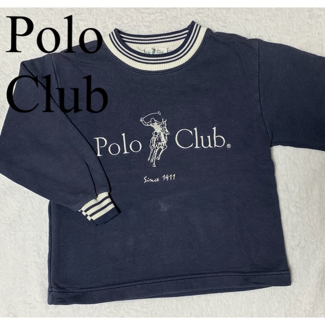 Polo Club(ポロクラブ)の古着 Polo Club 男女兼用 子供服 トレーナー  秋冬春服 キッズ/ベビー/マタニティのキッズ服女の子用(90cm~)(その他)の商品写真