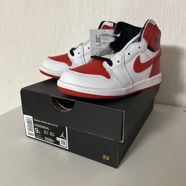 Nike TD Air Jordan 1 High OG "Heritage"