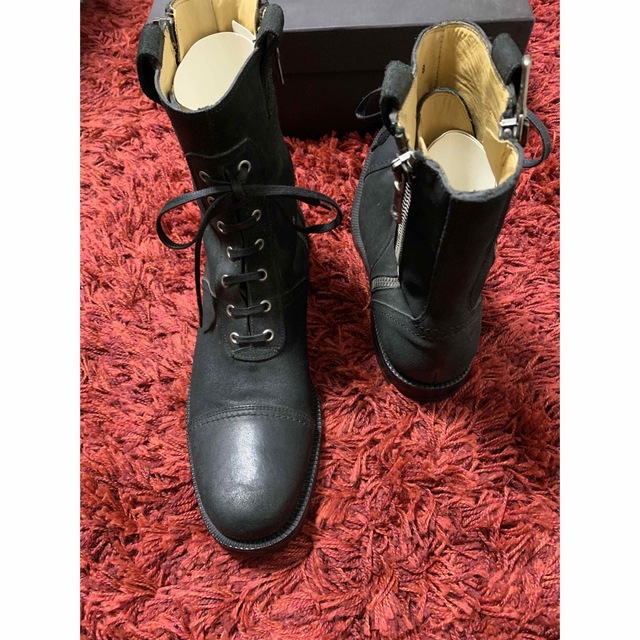 DOLCE&GABBANA(ドルチェアンドガッバーナ)のドルチェ&ガッバーナ　ブーツ　レザー　UK8 26.5 27.0 メンズの靴/シューズ(ブーツ)の商品写真