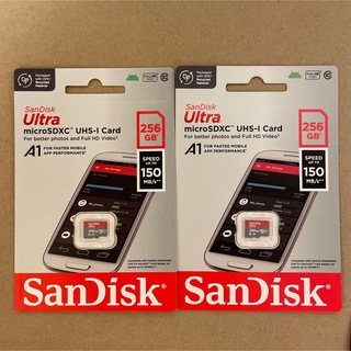 サンディスク(SanDisk)の新品！！新型 sandisk マイクロSDカード　256GB (その他)