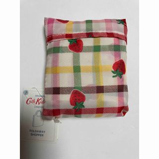 キャスキッドソン(Cath Kidston)の新品　タグ付き　キャスキッドソン エコバッグ ストロベリーギンガム(エコバッグ)