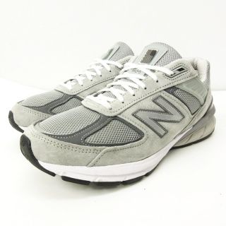 New Balance - M990 V5 GL5 スニーカー グレー US9 1/2 27.5cmの通販