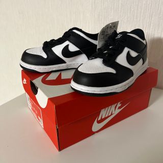 ナイキ(NIKE)のNike TD Dunk Low "White/Black"(スニーカー)