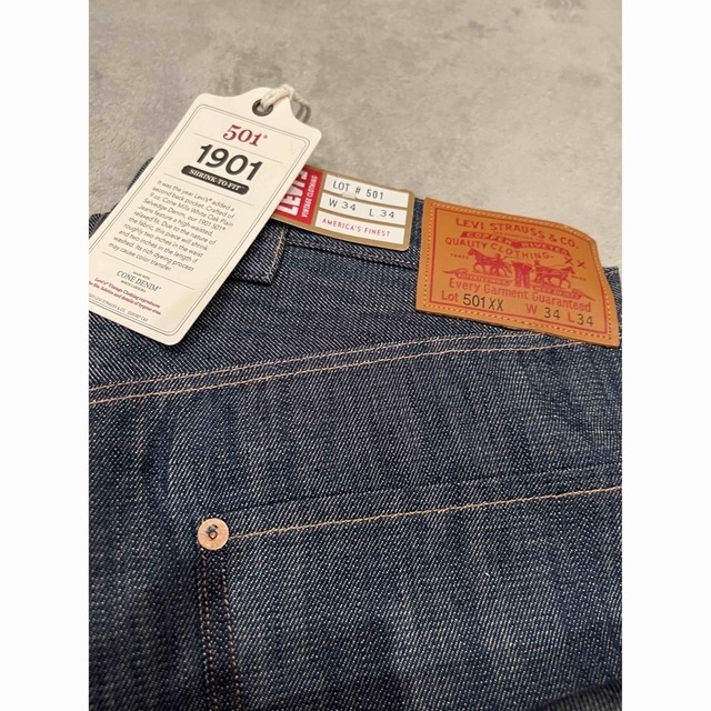 Levi's 150周年 1901 501xx W34 white oak-