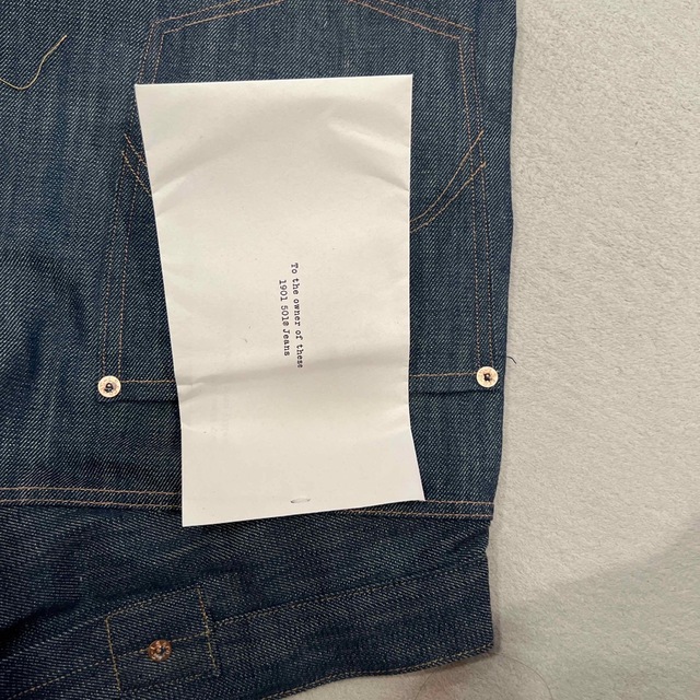 Levi’s 150周年 1901 501xx W34 white oak