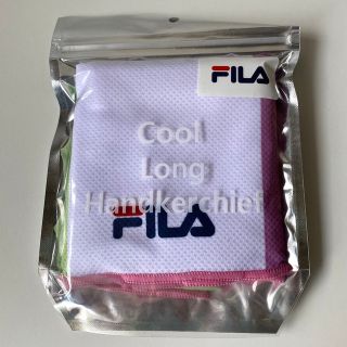 フィラ(FILA)のFILA クール ロング ハンカチ 気化熱作用でひんやり 未使用(ハンカチ)