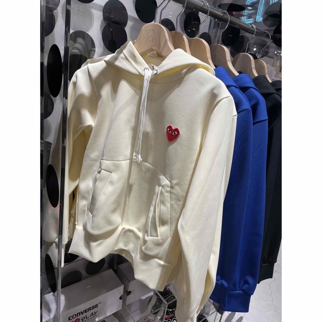 【即発】COMME des GARCONS メンズ ジップアップ パーカー