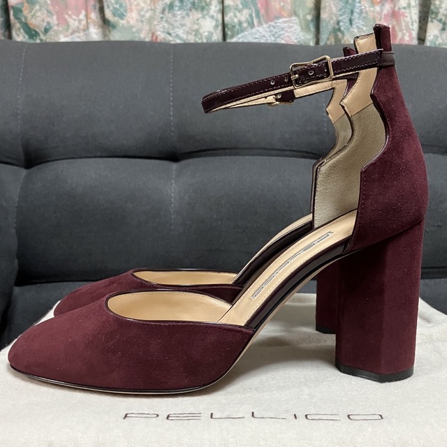 PELLICO(ペリーコ)のPELLICO ペリーコ パンプス サンダルスエード ROSA 90  35.5 レディースの靴/シューズ(ハイヒール/パンプス)の商品写真