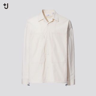 ユニクロ(UNIQLO)の+J UNIQLO スーピマコットンオーバーサイズシャツ（長袖）(シャツ)