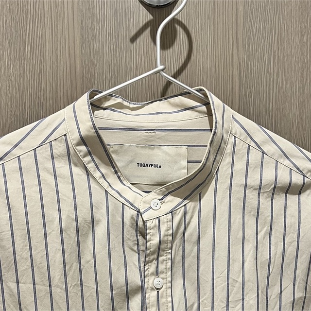 TODAYFUL ストライプオーバーシャツ Stripe over shirt トゥデイフル