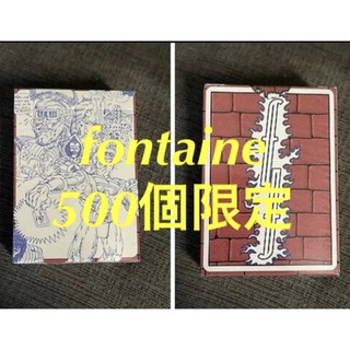 在庫最後！fontaine ゴーギャン500個限定(トランプ/UNO)