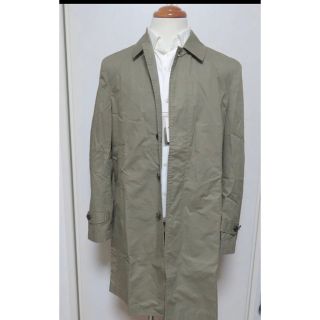 ユナイテッドアローズグリーンレーベルリラクシング(UNITED ARROWS green label relaxing)の■新品【UNITED ARROWS】上質ステンカラー カーキ S～M(ステンカラーコート)