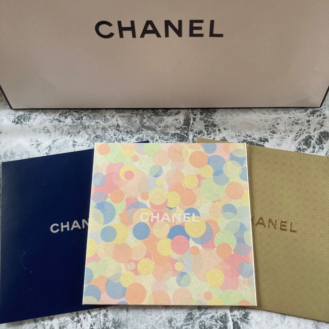CHANEL(シャネル)のCHANEL💌メッセージカード封筒💌ノベルティ ハンドメイドの文具/ステーショナリー(カード/レター/ラッピング)の商品写真