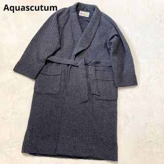 AQUA SCUTUM - 極美品 L アクアスキュータム カシミア100 ロング