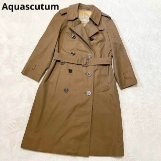 アクアスキュータム トレンチコート(レディース)(ブラウン/茶色系)の