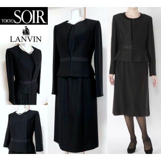 ◎当日発送可能【新品】定価14万程ランバンノワール 東京ソワール 高級