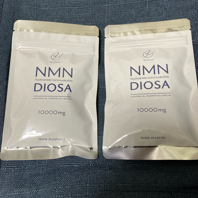 クオリア QUALIA NMN DIOSA  10000mg サプリメント 2個