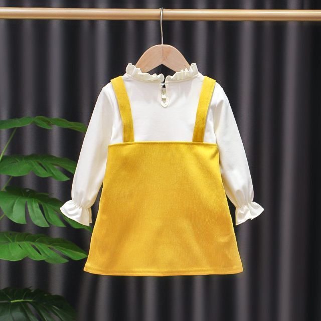 子供 ワンピース 春秋冬 130 キッズ/ベビー/マタニティのキッズ服女の子用(90cm~)(ワンピース)の商品写真