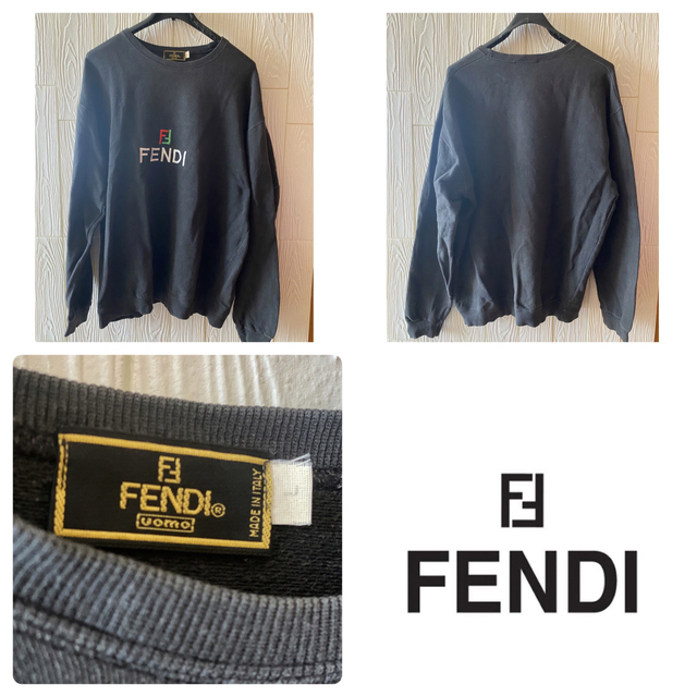 FENDI☆ロゴトレーナー　正規品