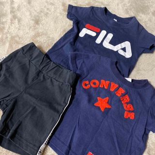 コンバース(CONVERSE)の80センチ男の子まとめ売り美品(Ｔシャツ)