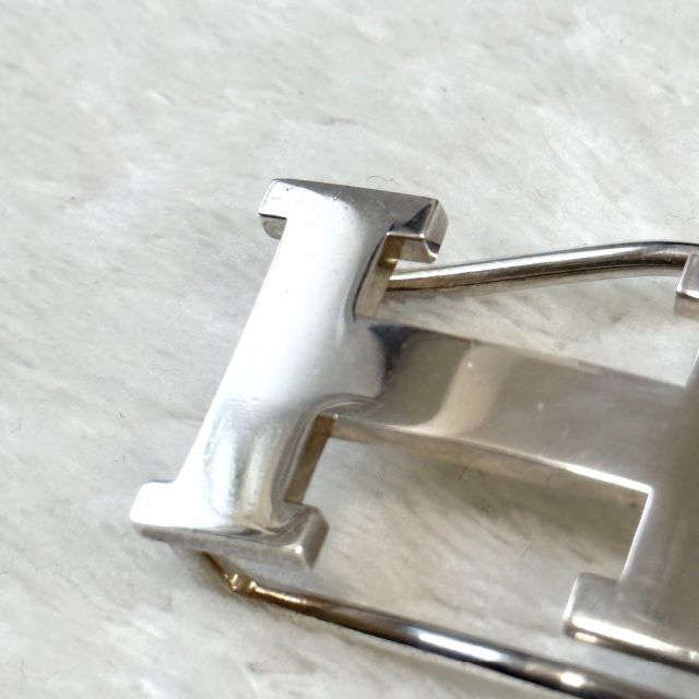 HERMES エルメス シルバー925 コンスタンス Hロゴ マネークリップ 銀