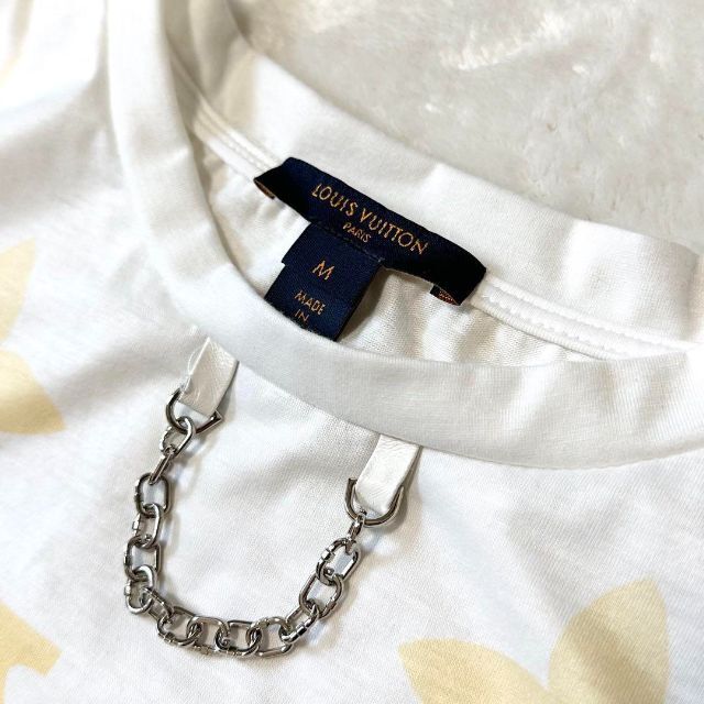 ルイヴィトン グラデーション モノグラム チェーン カットソー Tシャツ M