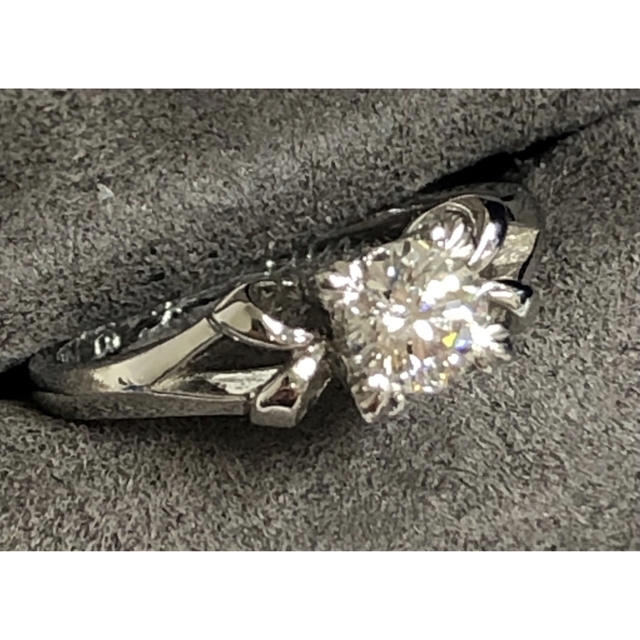 MIKIMOTO(ミキモト)のミキモト ダイヤモンドリング 8号　Pt950　0.38ct 保証書付 レディースのアクセサリー(リング(指輪))の商品写真
