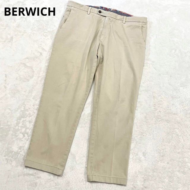 BERWICH - ベルウィッチ チノパン トラウザーパンツ コットン ベージュ